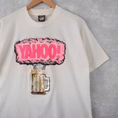 画像1: 80〜90's Young Einstein USA製 映画プリント ギミックTシャツ XL (1)