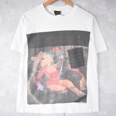 画像1: 90's ミス・ピギー "PIGTORIA'S SECRET" パロディTシャツ L (1)