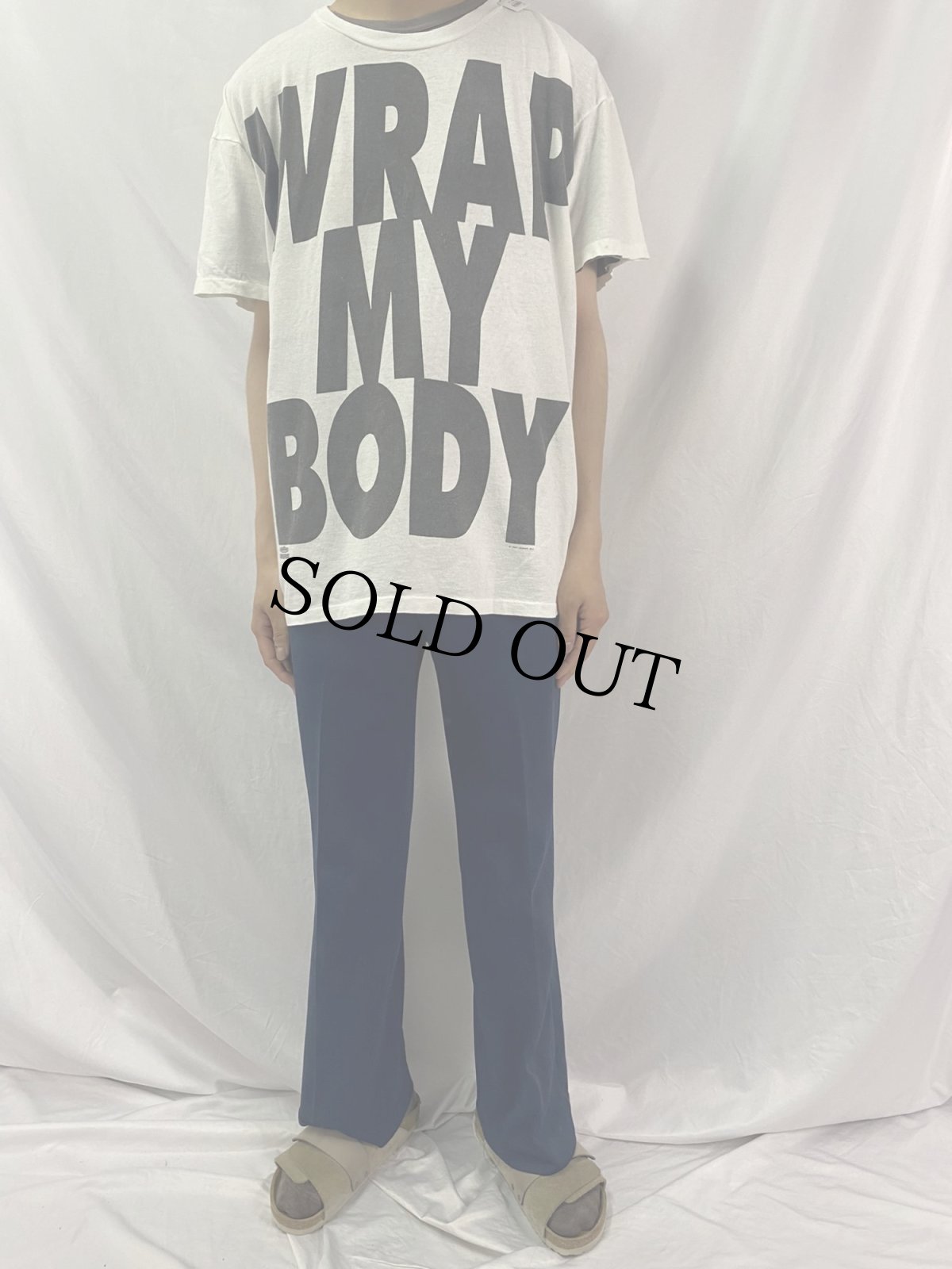 画像2: 90's JOHNNY GILL USA製 "WRAP MY BODY" R&Bミュージシャン プリントTシャツ 2XL (2)