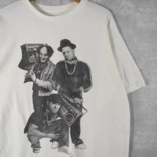 画像1: The Three Stooges HIPHOPパロディ コメディアンTシャツ (1)