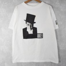 画像1: Duke Ellington ジャズミュージシャン プリントTシャツ L (1)