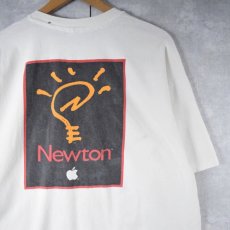 画像1: 90's Apple "Newton" USA製 イラストTシャツ XXL (1)