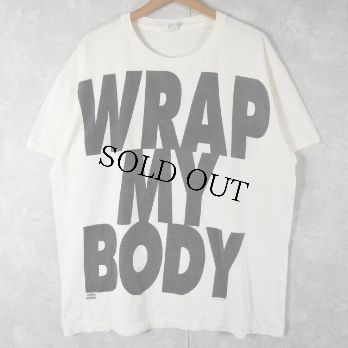 画像1: 90's JOHNNY GILL USA製 "WRAP MY BODY" R&Bミュージシャン プリントTシャツ 2XL (1)