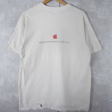 画像2: 90's Apple USA製 アートイラストTシャツ L (2)