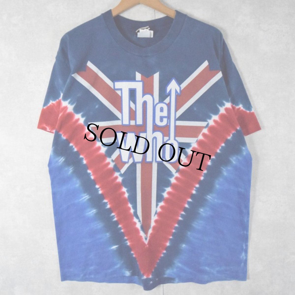 画像1: 2003 LIQUID BLUE "The Who" USA製 タイダイ ロックバンドTシャツ L (1)