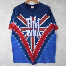 画像1: 2003 LIQUID BLUE "The Who" USA製 タイダイ ロックバンドTシャツ L (1)