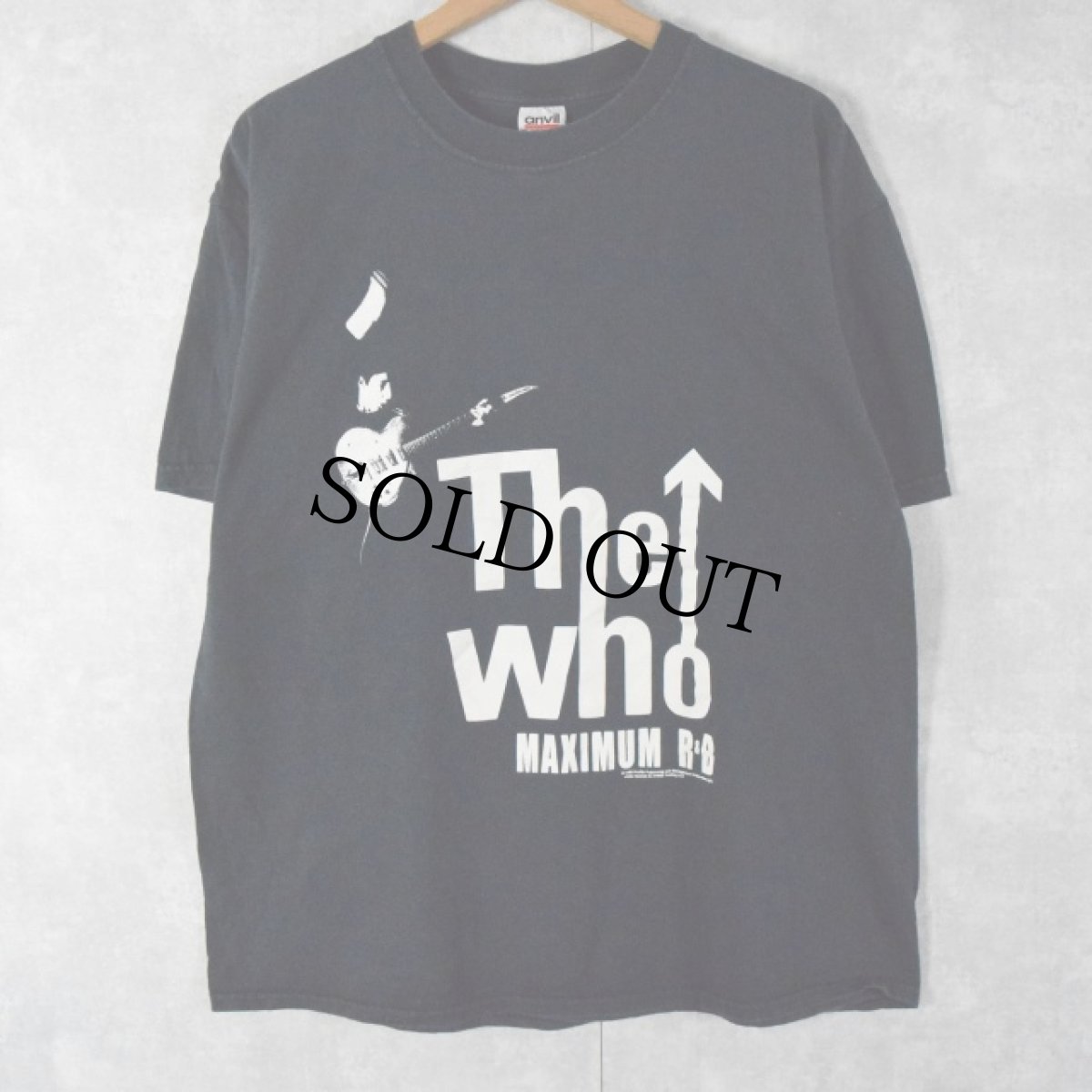 画像1: 90's THE WHO "maximum R&B" ロックバンドTシャツ XL (1)