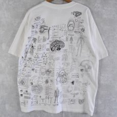 画像2: 2000's "BLINDEDO BY SCIENCE" TEST ANSWER プリントTシャツ XL (2)