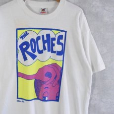 画像1: 90's "THE ROCHES" イラストプリントTシャツ  L (1)