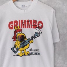 画像1: 80's GRIMMY "GRIMMBO" キャラクターTシャツ L (1)
