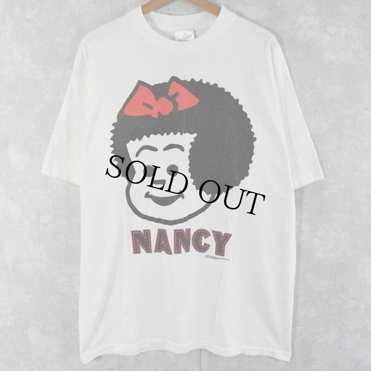 画像1: 90's NANCY USA製 アメコミキャラクタープリントTシャツ XL (1)