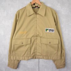 画像2: 70's Lee "HURRARD Phase Feeding" ワークジャケット  (2)