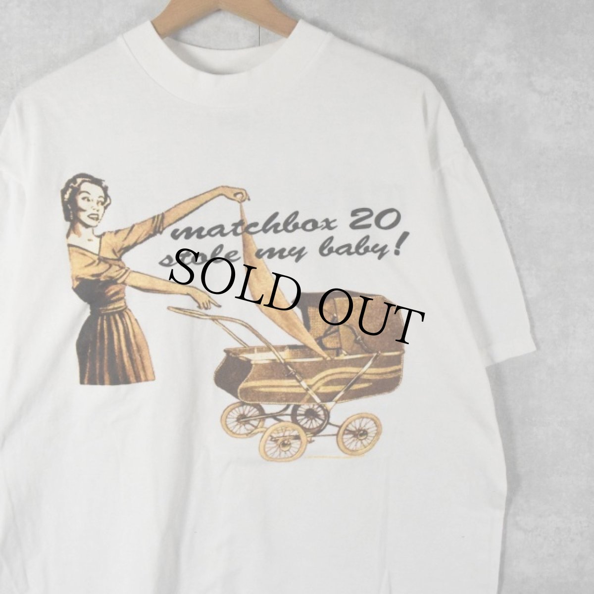 画像1: 90's Matchbox Twenty ロックバンドTシャツ L (1)