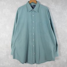画像1: 90's POLO SPORT Ralph Lauren "BIG DRESS SHIRT" コットンブロードシャツ XL (1)