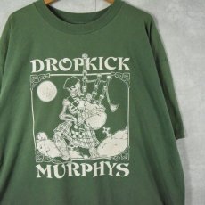 画像1: 90's DROP KICK MURPHYS USA製 パンクロックバンドTシャツ 2XL (1)