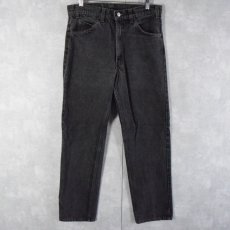 画像1: 90's Levi's 505 USA製 ブラックデニム W33 (1)