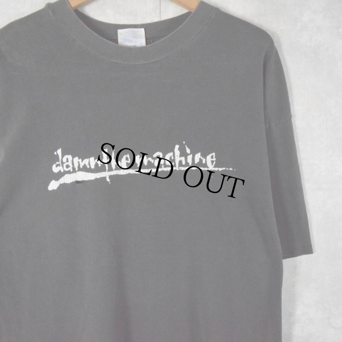画像2: 90's Damn The Machine USA製 メタルバンドTシャツ XL (2)