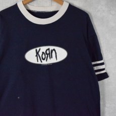 画像1: 90's Korn メタルバンドTシャツ  (1)