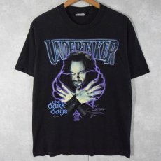 画像1: 90's WWF "The Undertaker" USA製 プロレスラーTシャツ M (1)