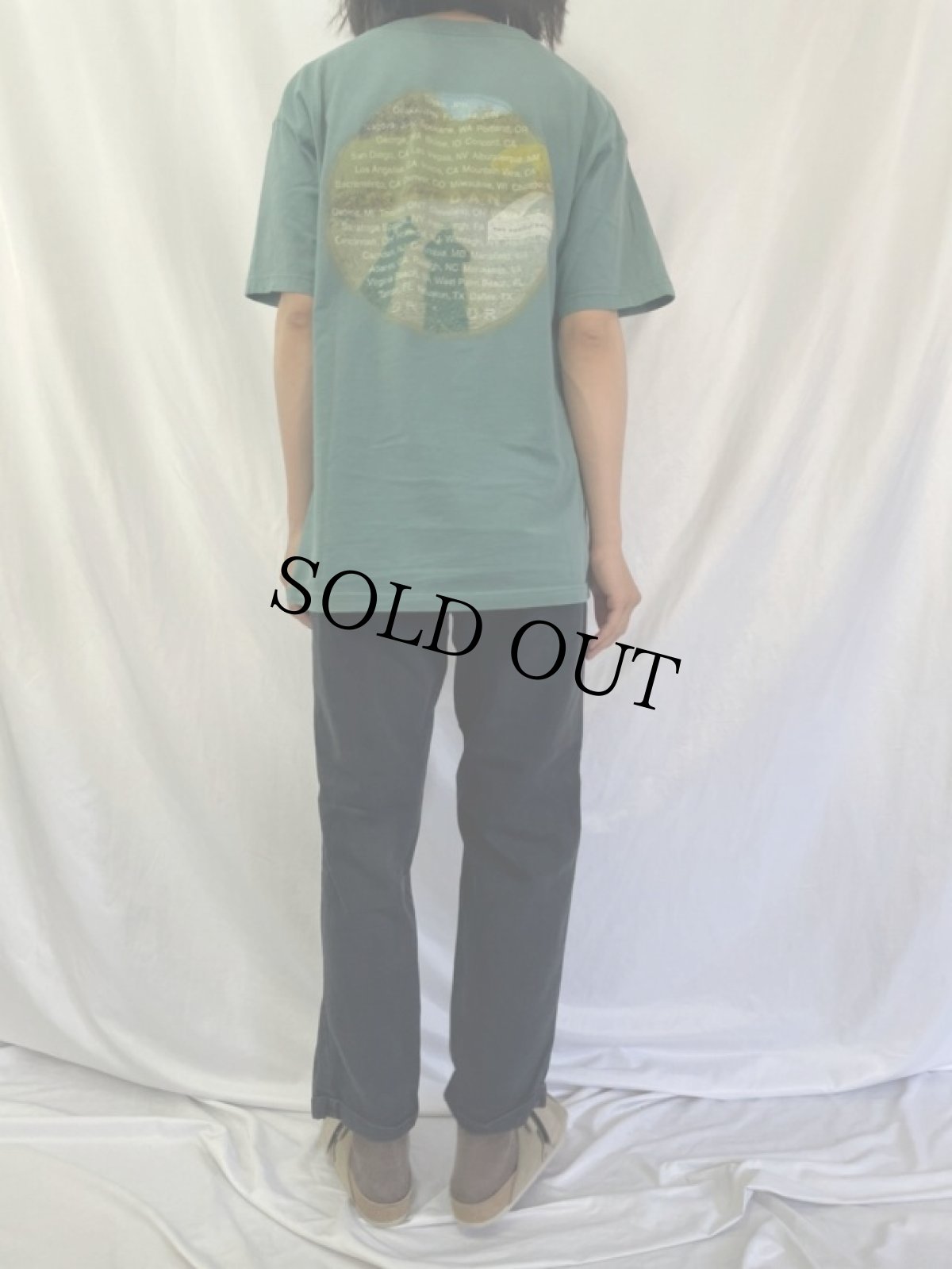 画像4: 60〜70's サイドアジャスター ワークパンツ ブラック W33 (4)