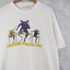 画像1: 90's "FELLNI'S ATLANTA 1996" イラストプリントTシャツ XL (1)
