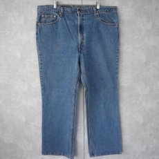 画像1: 90's Levi's 517 USA製 "BOOT CUT" フレアデニムパンツ W43 (1)