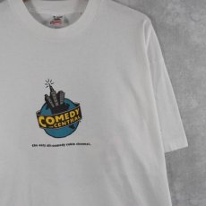 画像1: 90's COMEDY CENTRAL USA製 テレビチャンネル ロゴプリントTシャツ XL (1)