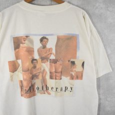 画像1: 90's Heliotherapy by California Tan USA製 サンオイルメーカーTシャツ XL (1)