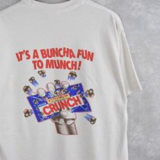 画像1: 90's Nestie buncha CRUNCH お菓子企業イラストTシャツ XL (1)