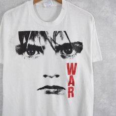 画像1: 80's U2 USA製 "WAR" ロックバンドプリントTシャツ XL (1)