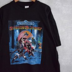 画像1: 【SALE】 90's Das Schwarze Auge ゲームイラストTシャツ XL (1)