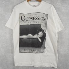 画像1: 90's Betty Boop USA製 "OOPSESSION for men" パロディTシャツ M (1)