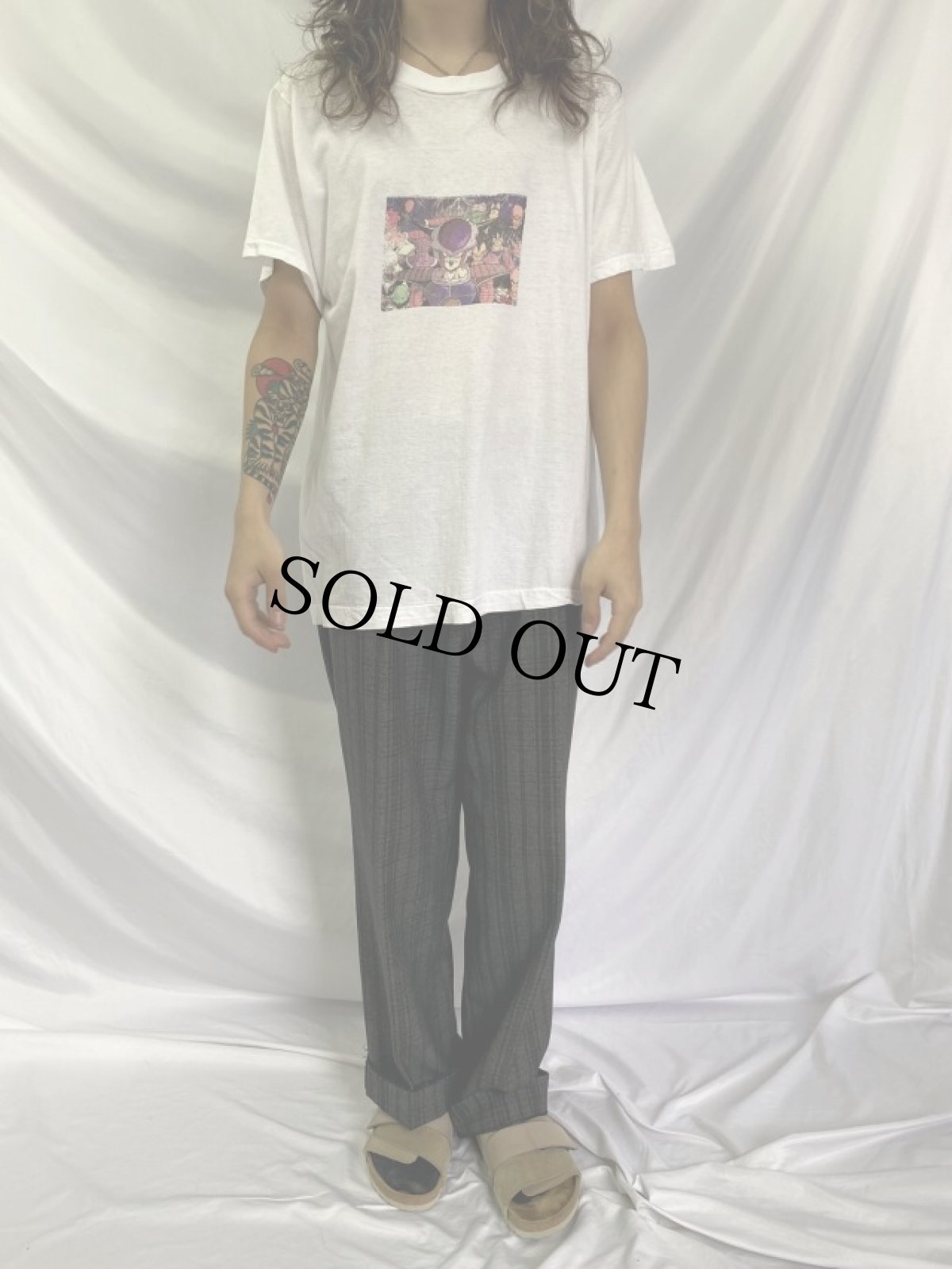 画像2: 90's ドラゴンボール アニメキャラクタープリントTシャツ (2)