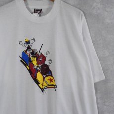 画像1: 【SALE】90's Mr.Peanut USA製 キャラクタープリントTシャツ XXL (1)
