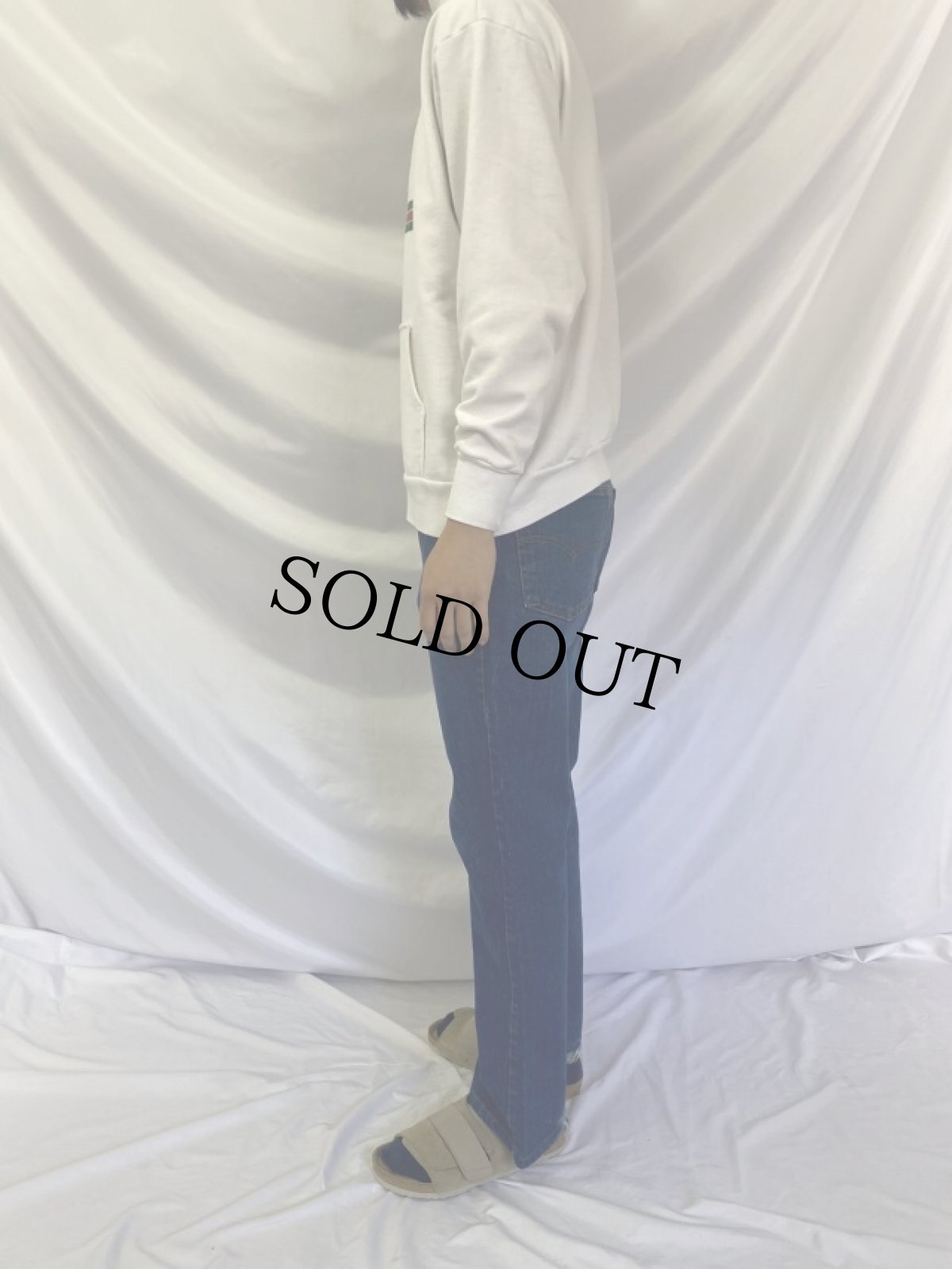 画像3: 80's Levi's 646 USA製 ベルボトムデニムパンツ W33 (3)