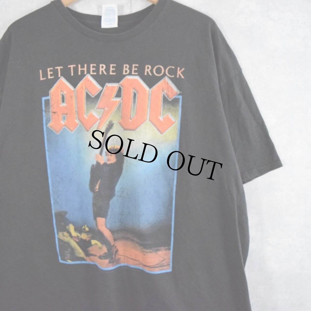 画像1: 2018 AC/DC "LET THERE BE ROCK" ロックバンドTシャツ 2XL (1)