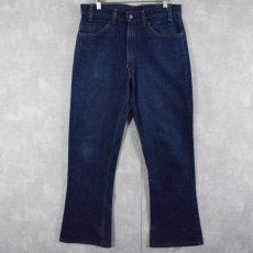 画像1: 80's Levi's 646 USA製 ベルボトムデニムパンツ W33 (1)