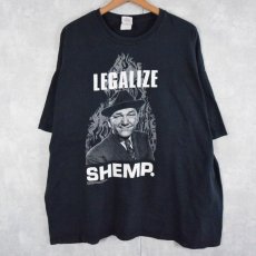 画像1: 90's The Three Stooges "LEGALIZE SHEMP" コメディアンプリントTシャツ 2XL (1)