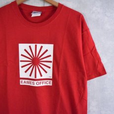 画像1: 90's Eames office "HOUSE" インテリア企業プリントTシャツ DEADSTOCK M (1)