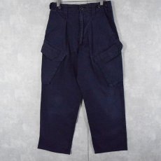 画像1: 90's BRITISH ROYAL NAVY COMBAT TROUSERS W31 (1)