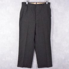 画像1: 50's  ウールスラックス W31 (1)