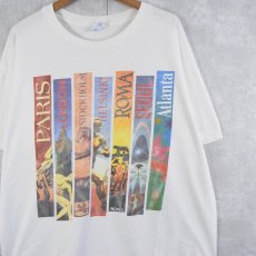 画像1: 90's "Atlanta 1996" オリンピックイラストTシャツ XL (1)