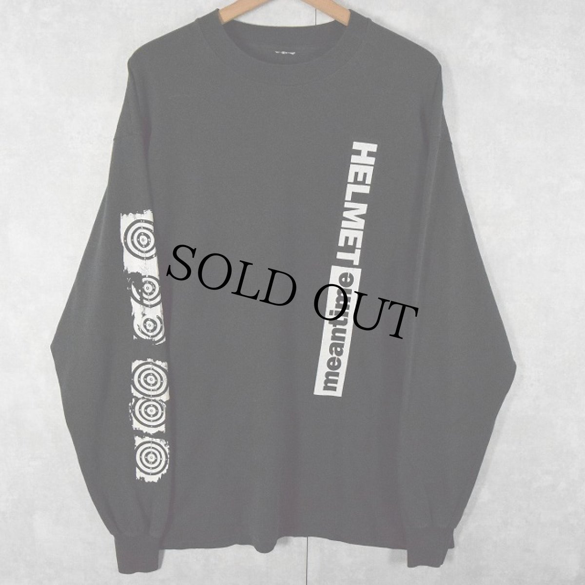 画像2: 90's Helmet "meantime" オルタナティブメタルバンドロンT (2)