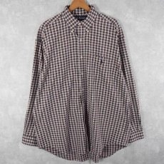 画像1: POLO Ralph Lauren "BIG SHIRT" チェック柄 ボタンダウンシャツ L (1)