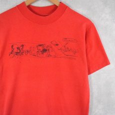 画像1: 90's Ralph Steadman アートプリントTシャツ M (1)