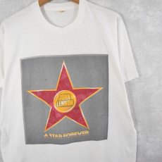 画像1: 80's JOHN LENNON "KICT-95 pure rock'n roll" ミュージシャンTシャツ XL (1)