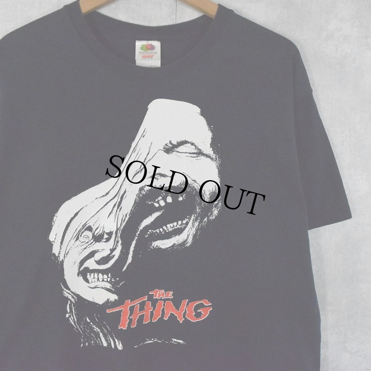 画像1: THE THING ホラー/SF映画 プリントＴシャツ L (1)