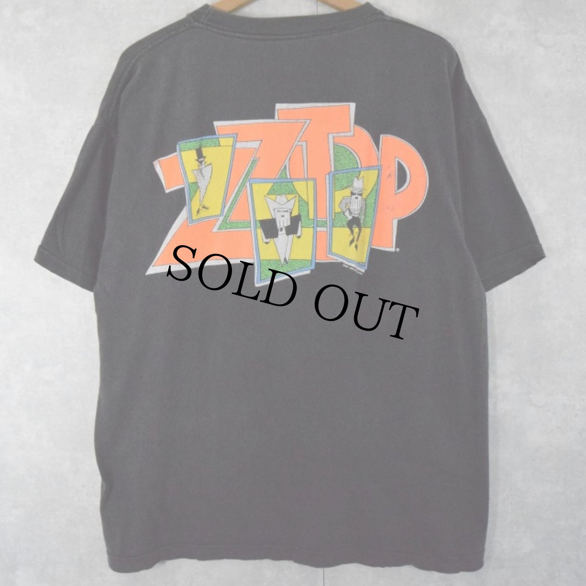 画像2: 90's ZZ Top "Recycler" ロックバンドTシャツ (2)