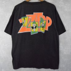 画像2: 90's ZZ Top "Recycler" ロックバンドTシャツ  (2)