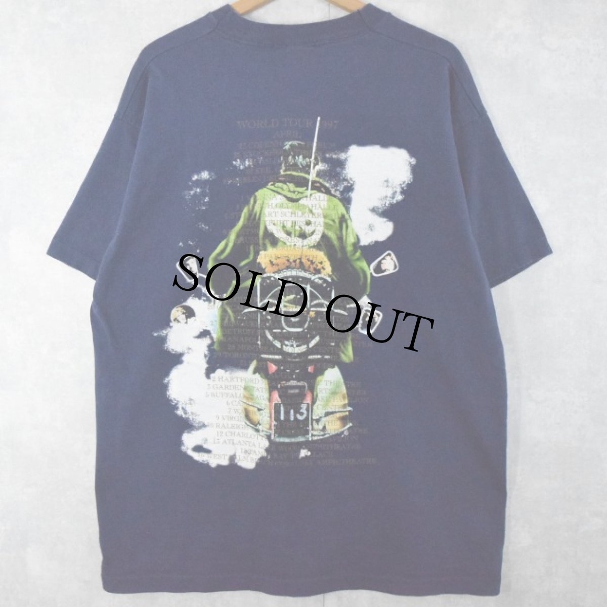 画像2: 1997 The Who "Quadrophenia" ロックバンドツアーTシャツ XL (2)